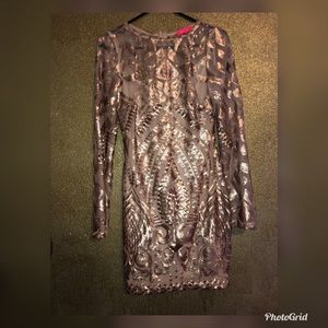 rose gold dress